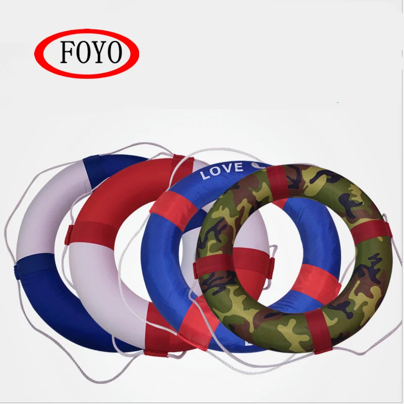 Foyo Brand Swimming Pool Swim Ring Buoy Inflatable Life Saving Buoy