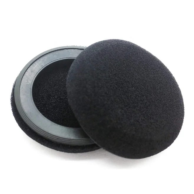 

Free Shipping HW530 Spare Ear Pads Foam Cushions ,Earpad Tips for Plantronics EncorePro HW530 HW540 HW530D HW540D Headphones, Black