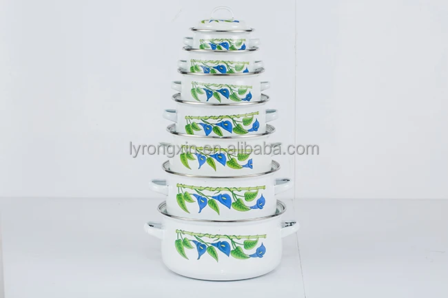 
Ceramic Plate Dinnerware Kitchenware Enamel Cooking Pot 