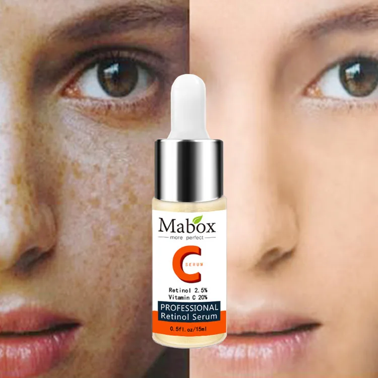 

Mabox Retinol Facial Serum Vitamin C Whitening Serum for face