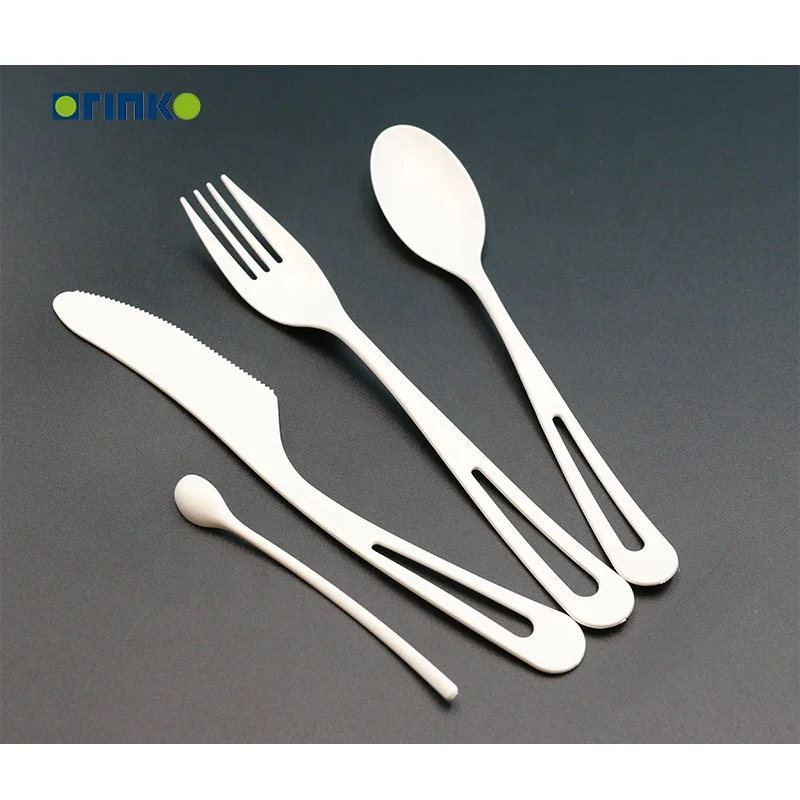 

ORINKO high quality disposal long plastic spoon, White