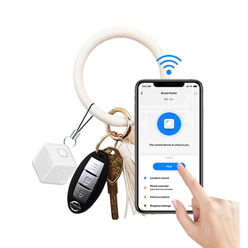 

Smart Finder with Tuya APP for Phone Keys Wallet Purses Luggage Backpacks Cameras Blue Tooth Tracker Items Locat key finder