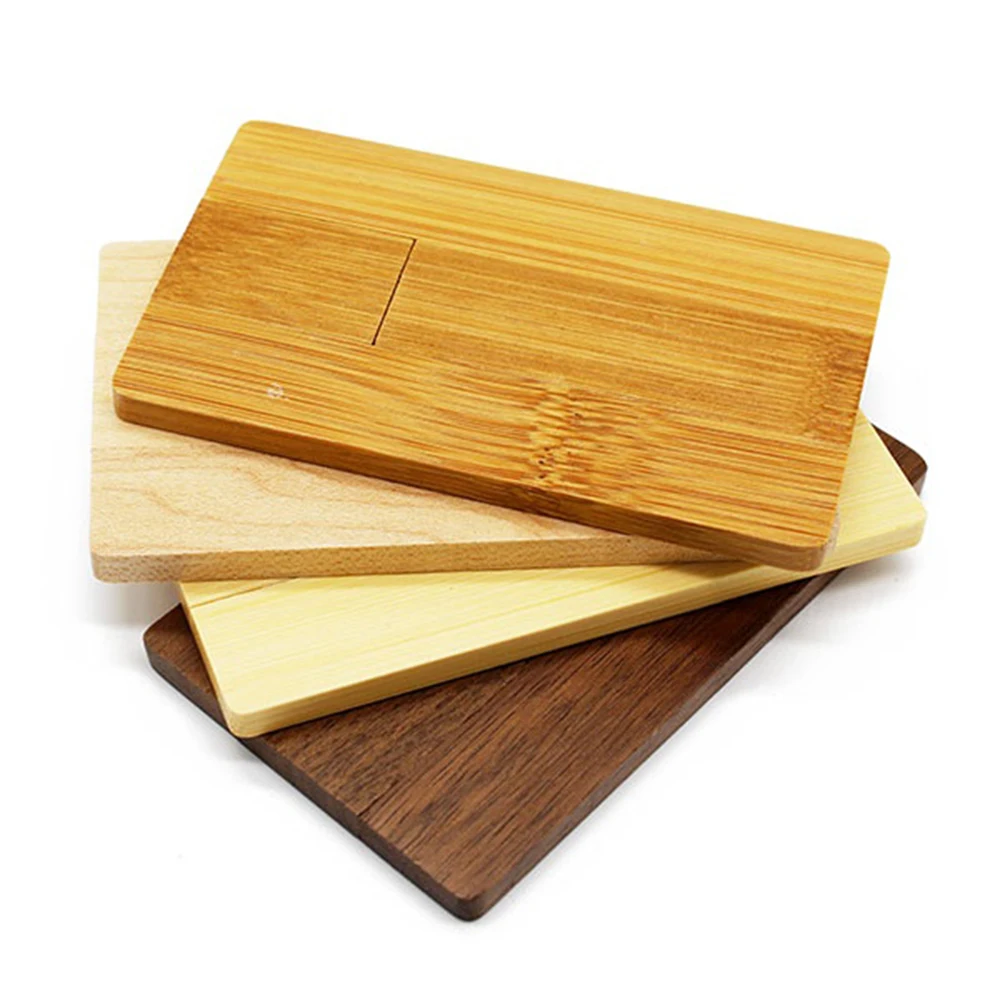 

Bulk Buy From China Thin Usb Card Pen Drive Real Eco Friendly Wooden Usb, Wood grain color