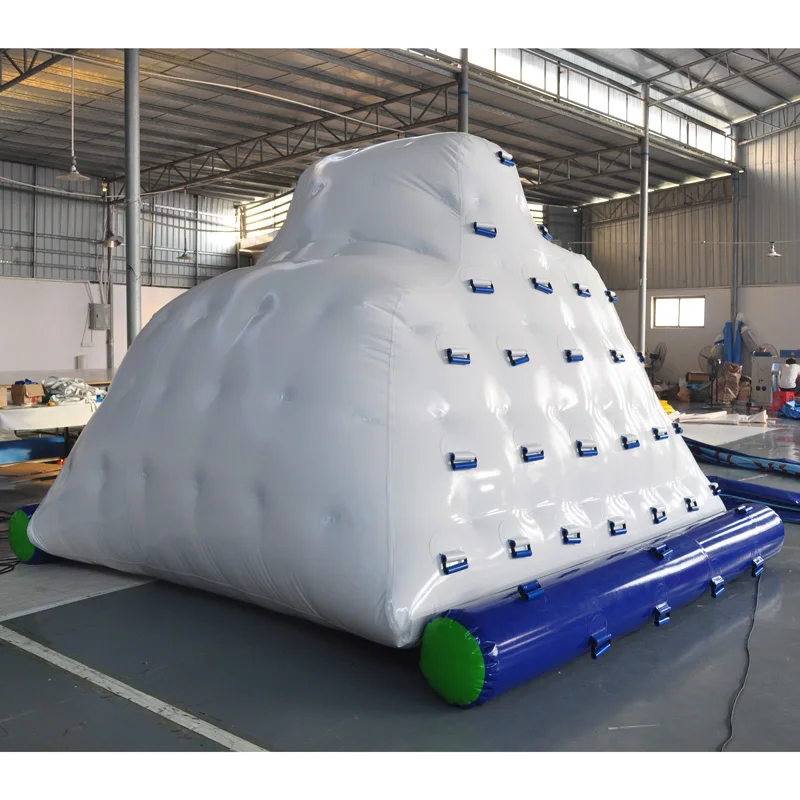 

water climbing games/artificial adult inflatable water iceberg toy, As picture