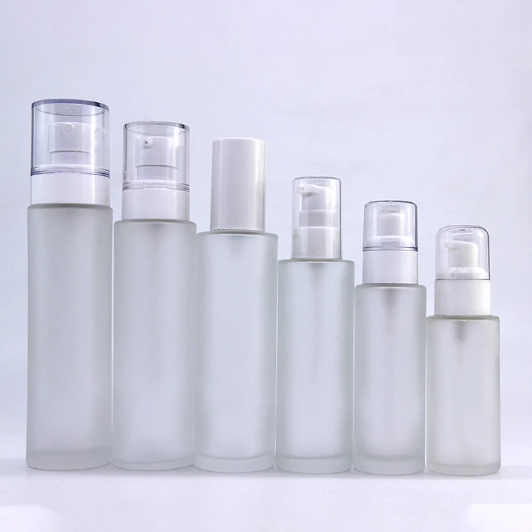 Eco-friendly Empty Frosted Glass Spray Bottle For Skin Care 30ml 100ml ...