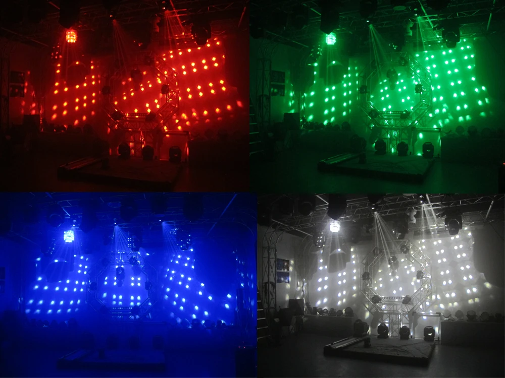 
Mini moving head light LED Kaleidoscope Moving with rings party light for bar club dj disco 