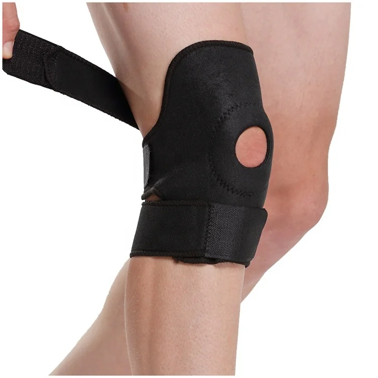 

High Quality Adjustable Knee Support Brace For Men and Woman, Black, blue