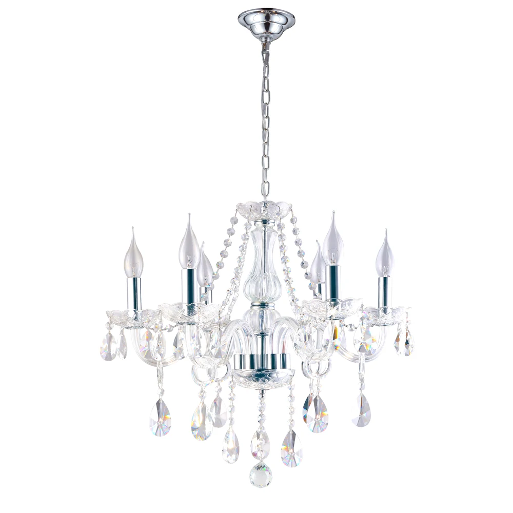 wholesale Amazon Hot sale modern indoor lighting crystal chandelier for living room