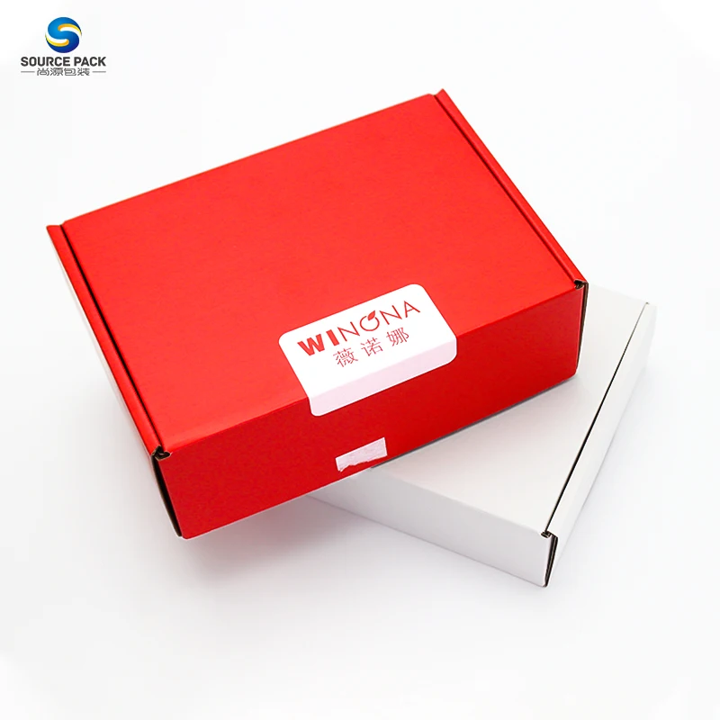 

Wholesale Custom Clothing Fold Kraft Paper Box Packaging Biodegradable Shipping Box Shipper Corrugated Box