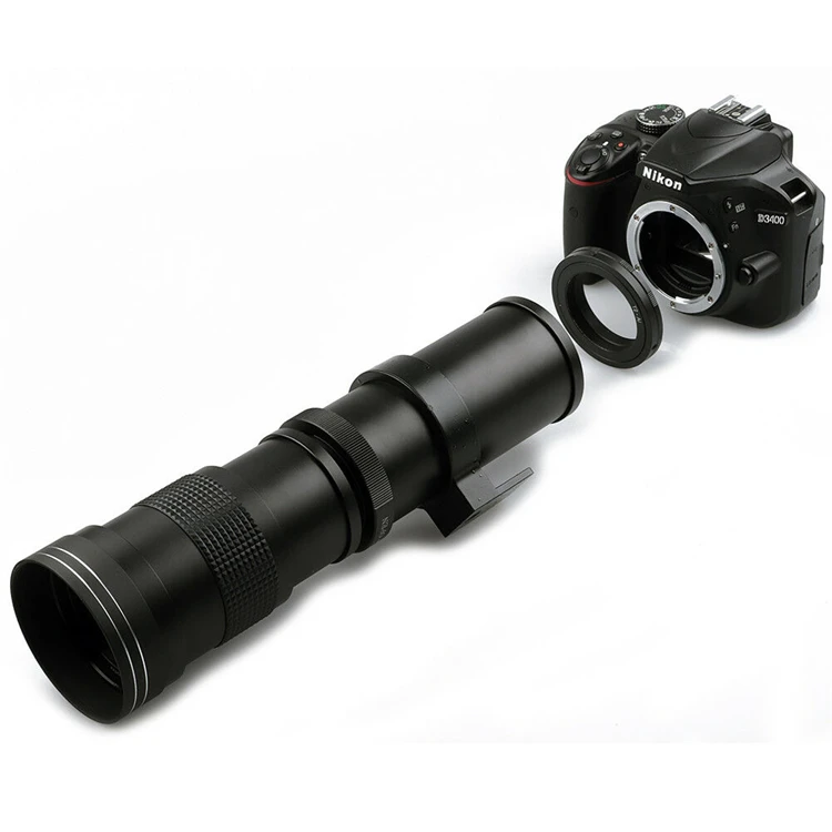 

Factory supply 420-800mm f/8.3 Manual Zoom Telepscope Lens for digital camera lens
