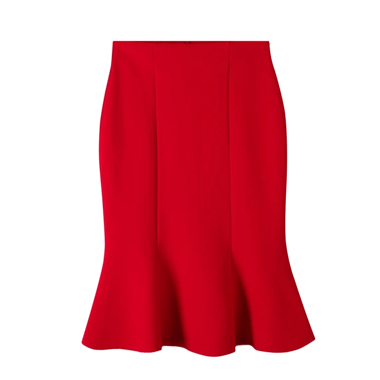 

Wholesale plus size elegant fishtail women skirts elegant pencil skirt