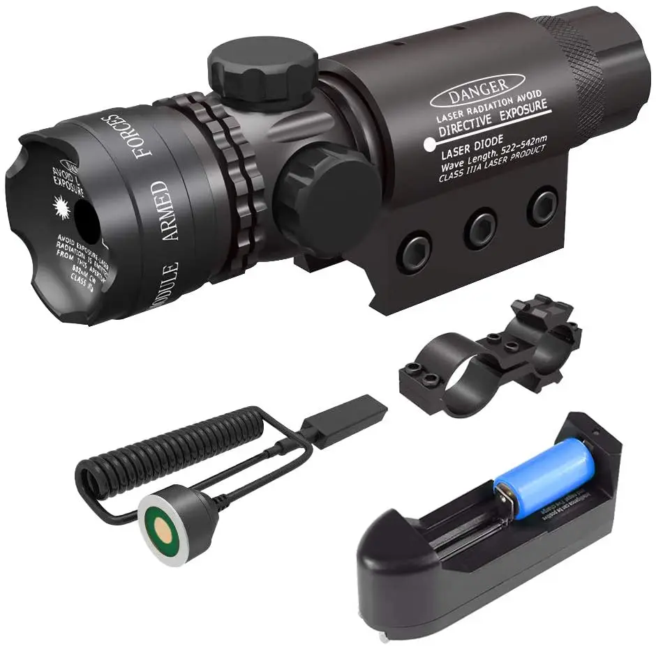 

Tactical Green Laser Sight with Picatinny Rail Mount Laser Sight