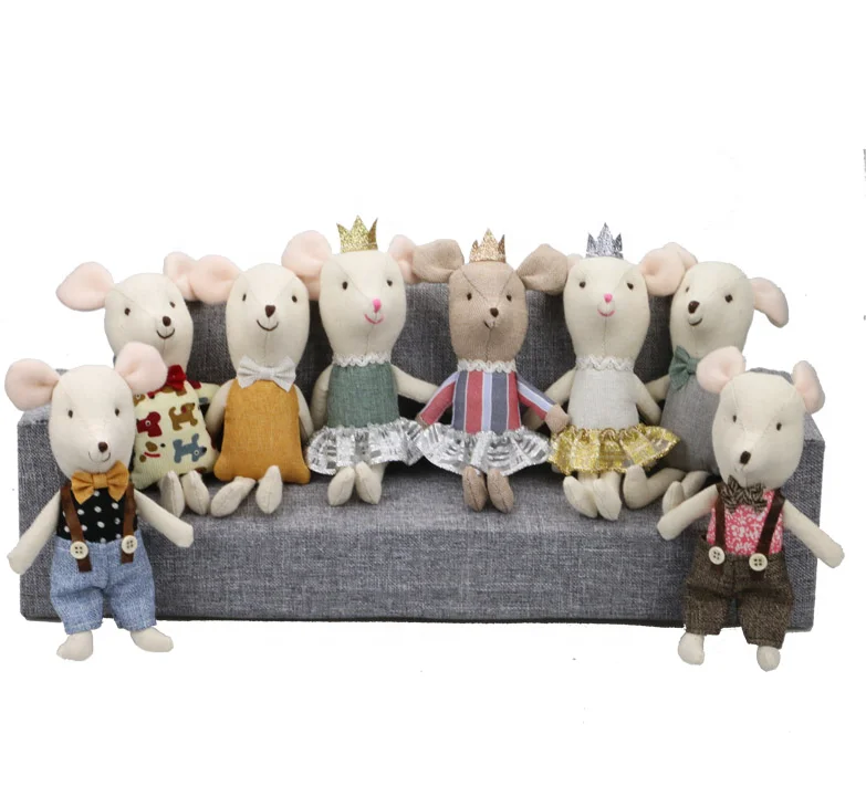 

Little Mouse Plush dolls Stuffed Animal Cartoon Kids Toys for Girls Baby Gift wholesale dropshipping