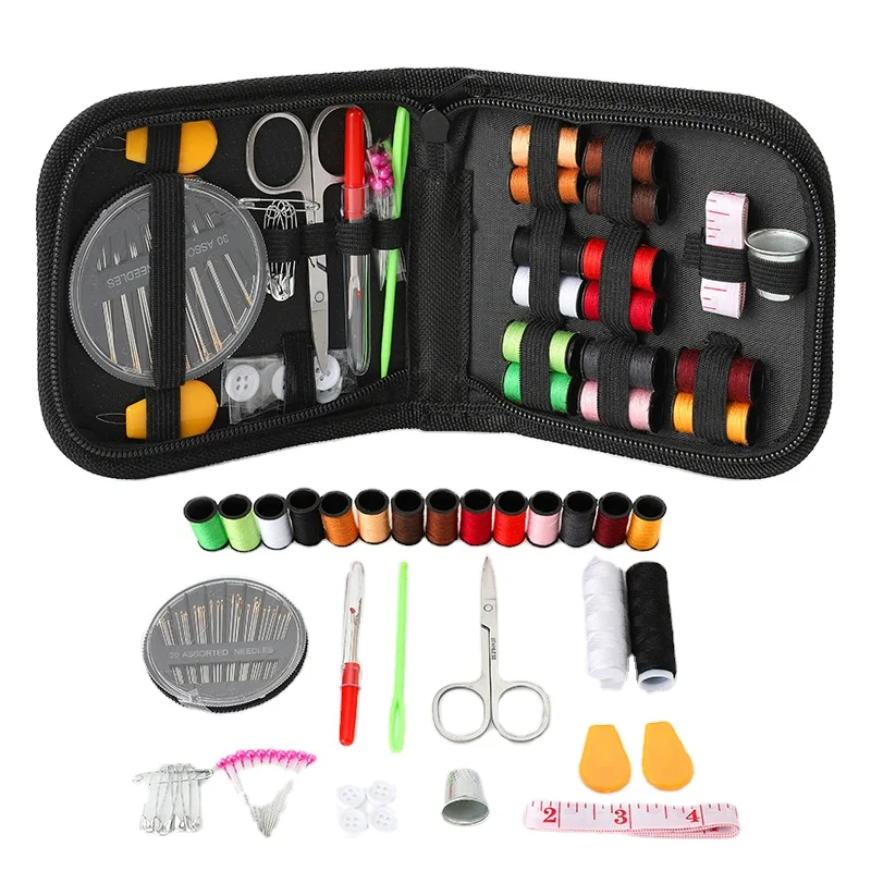 

Wholesale 72-Piece Sewing Bag Hand Sewing Storage Tool Household Portable Sewing Kit