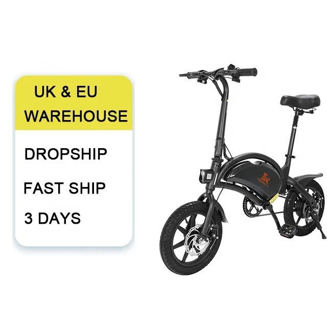 

EU UK STOCK Duty-Free KUGOO KIRIN V1 Electric Bike 48V 45KM/H ebike 400W 14inch Pneumatic tire e bike for adults travel bicycle, Black