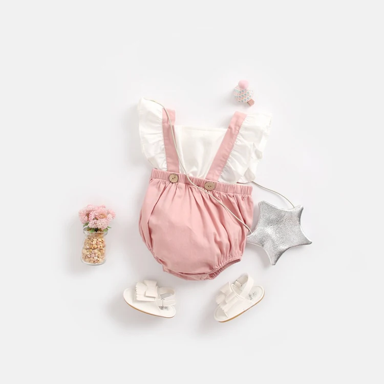 high quality summer cotton baby clothes toddler romper