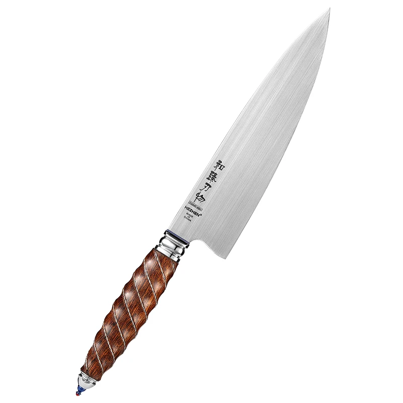 

XINZUO Luxury Kitchen Chef Knife M390 Powder Steel High Carbon with premium Desert ironwood Handle Canteensrestaurants