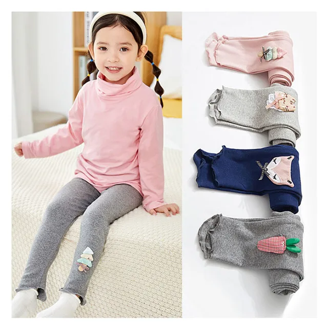 

New Arrival Spring Autumn Baby Kids Children Classic pants Girls baby slim elastic tights warm leggings Plain color, Picture