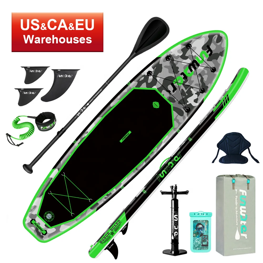 

FUNWATER Drop Shipping sup paddleboard standup paddle board inflatable sup board for surfing paddle-board