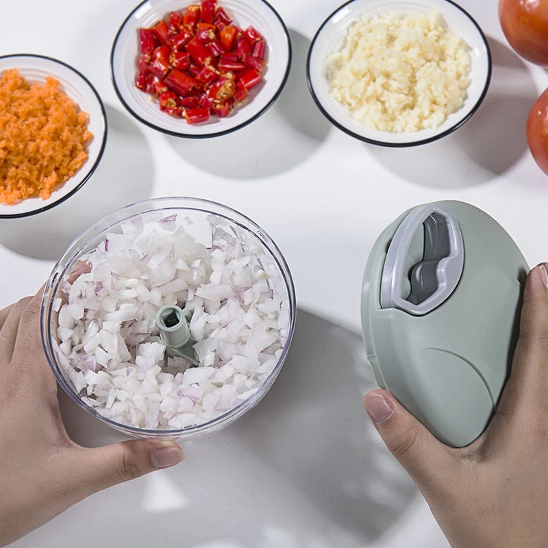 

Multi Function Vegetable Cutter Hand Chopper Spiral Slicer Manual Meat Fruit Egg Shredder Slicer Food Grinder