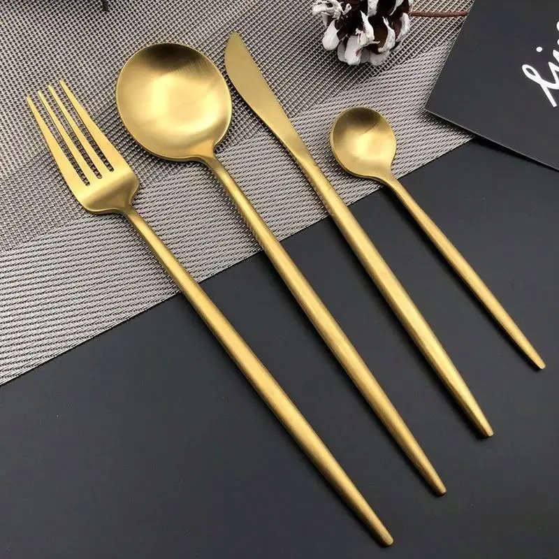 

Luxury Utensil Cutlery Table Wear Custom Gift Set 3Pcs Wedding Return Gifts Reuseable 7 Pieces Multi Tool Cafe Equipment
