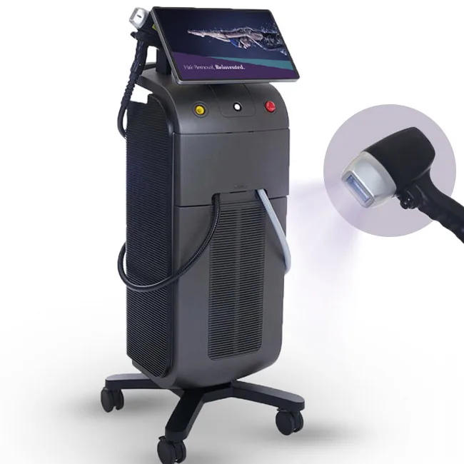 

New design alma soprano titanium 755 808 1064 triplewave diode laser hair removal depilation machine manufacture price