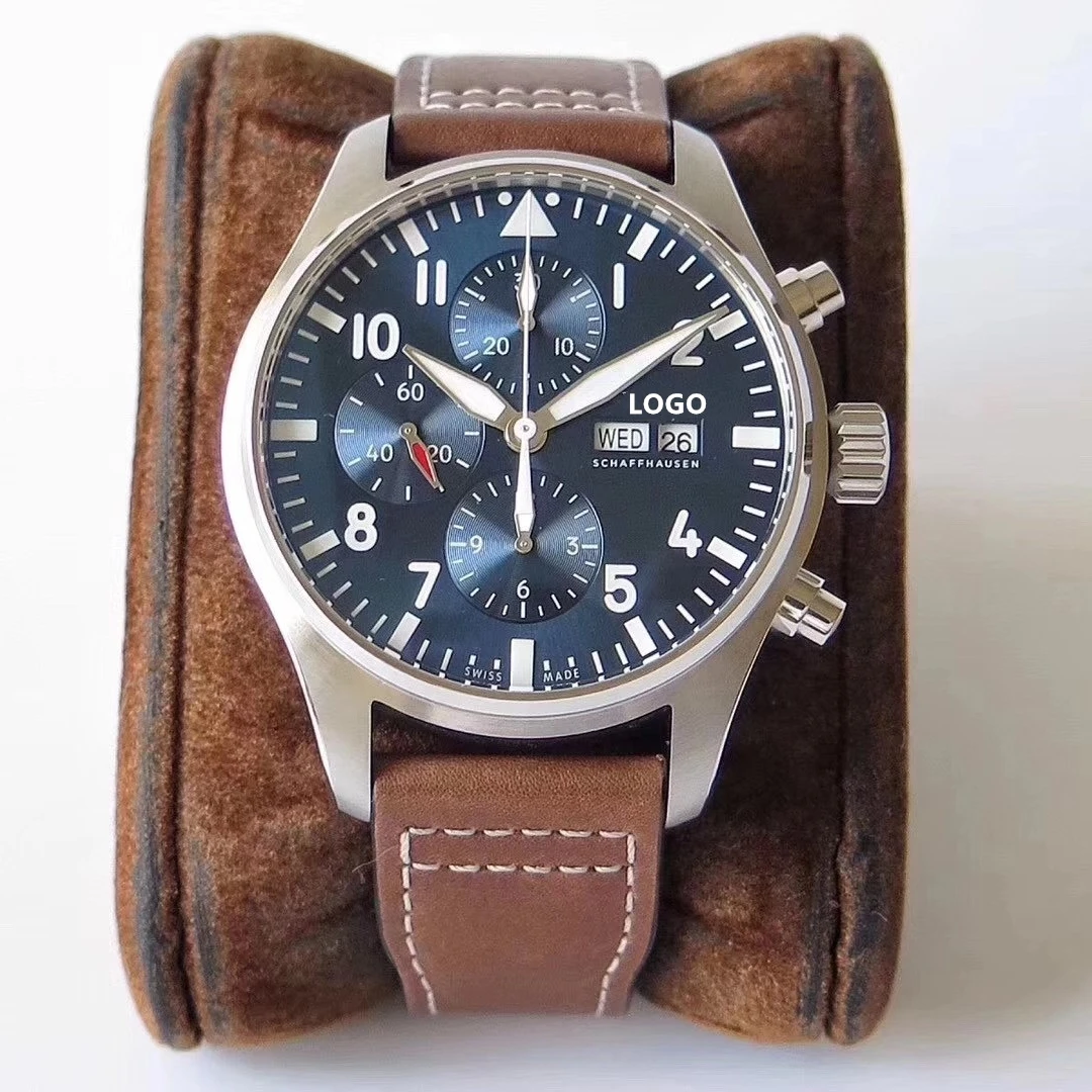 

Luxury classic ZF factory 7750 automatic movement sapphire mirror waterproof luminous multi-function GMT watch