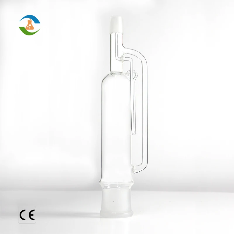 Lab Glassware Soxhlet Extractor Apparatus With Coil Condenser