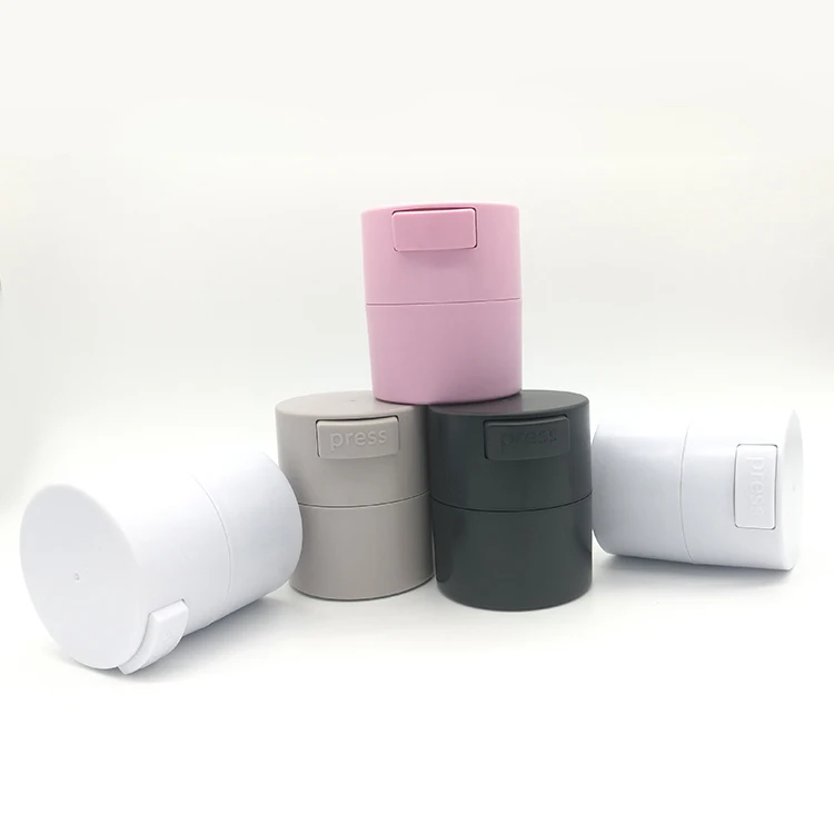 

Hot sale airproof lash extension glue air tight container storage, Pink