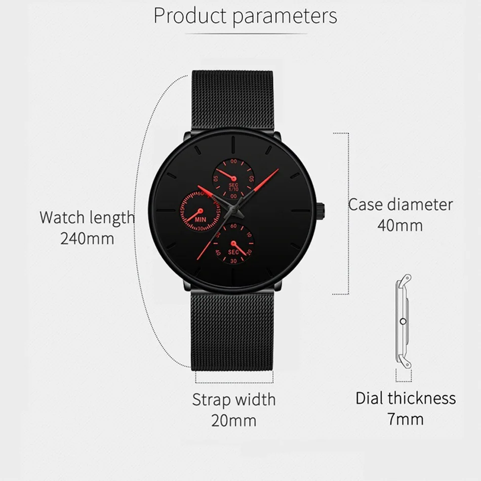 
Minimalist watches men wrist luxury fashion simple reloj hombre brand wholesale ali wrist watches for men 