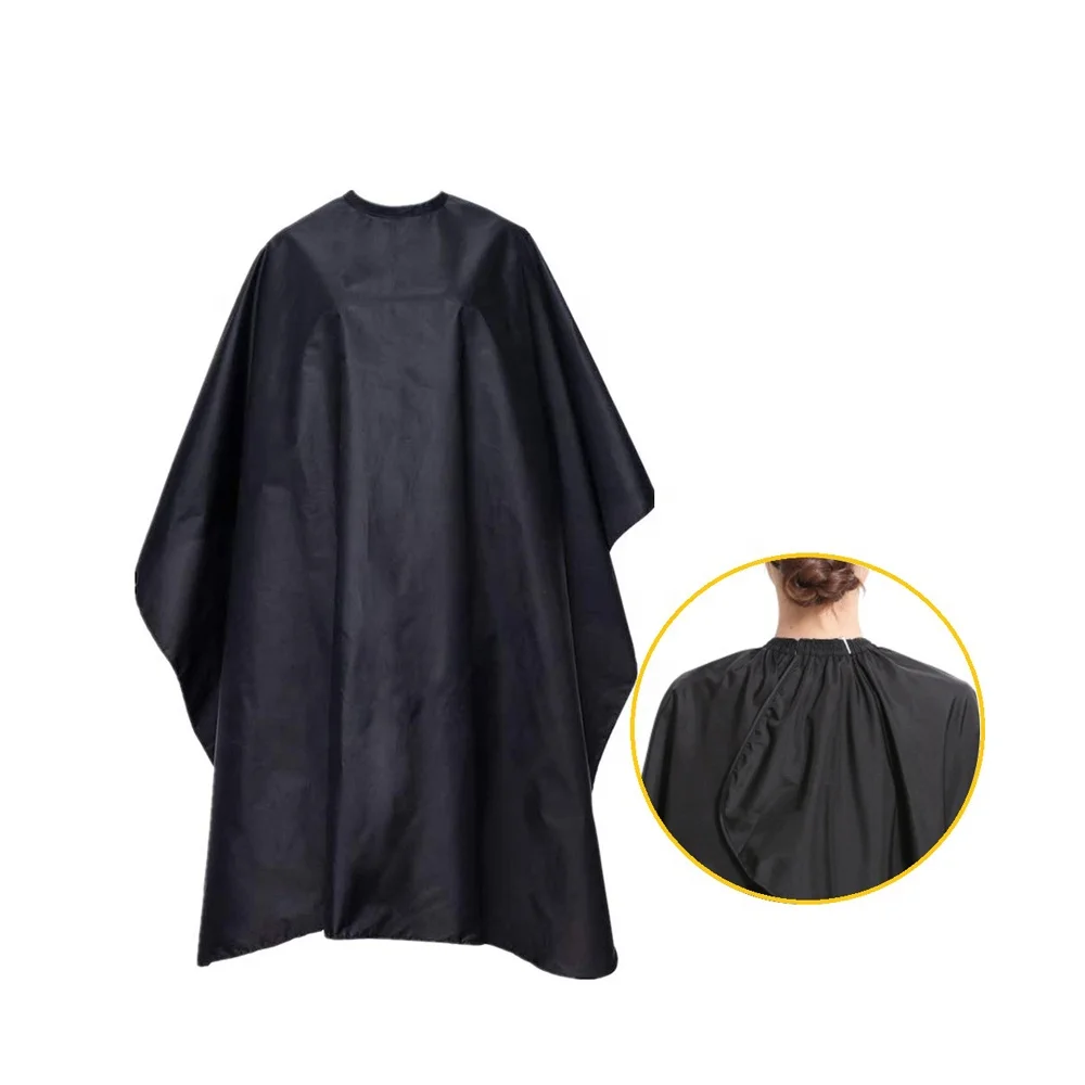 

Beauty tec 120*140 Professional Waterproof Salon Cape for Men Hair Cutting Barber Cape with Adjustable Closure, Black pattern