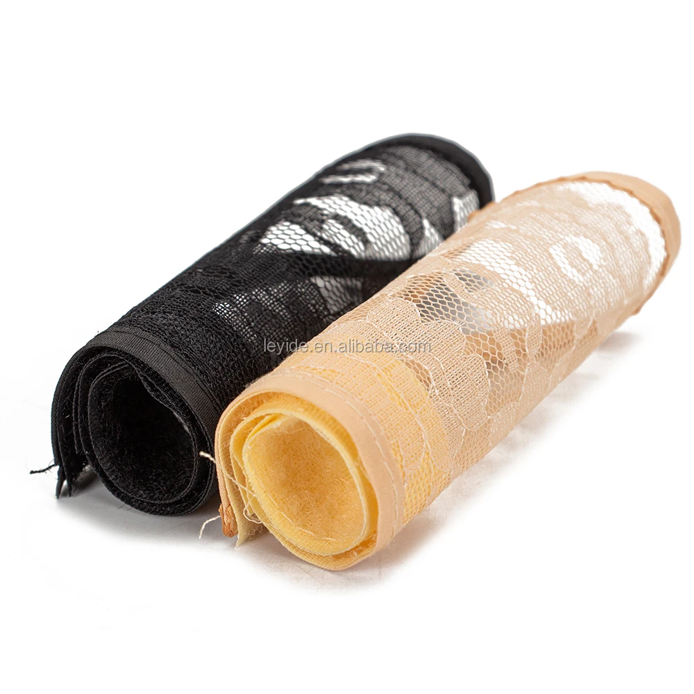 Alileader Wholesale Ponytail Hair Net With Selfadhesive Strap Weaving