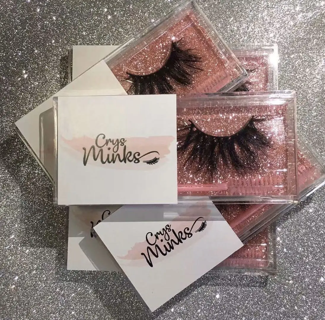 

Factory wholesale 100% mink lashes packaging, customized private label,, Black