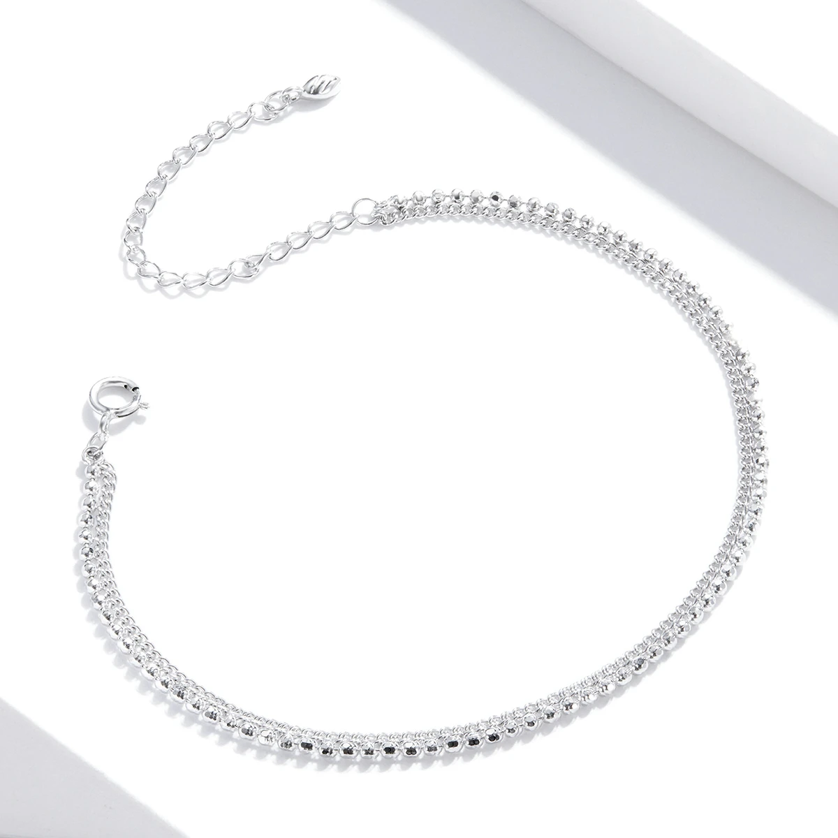 

New Style Simple Bracelet Chain 925 Silver Fashion Jewelry Lucky Bracelet
