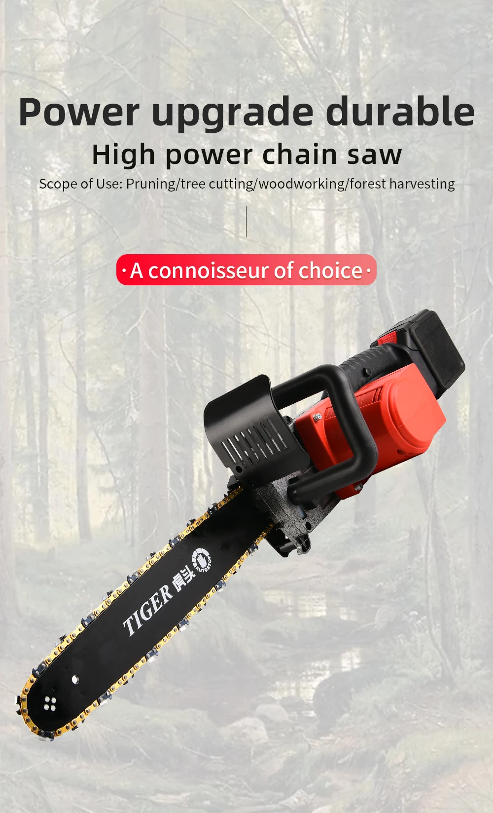 mini electric cordless chain saw