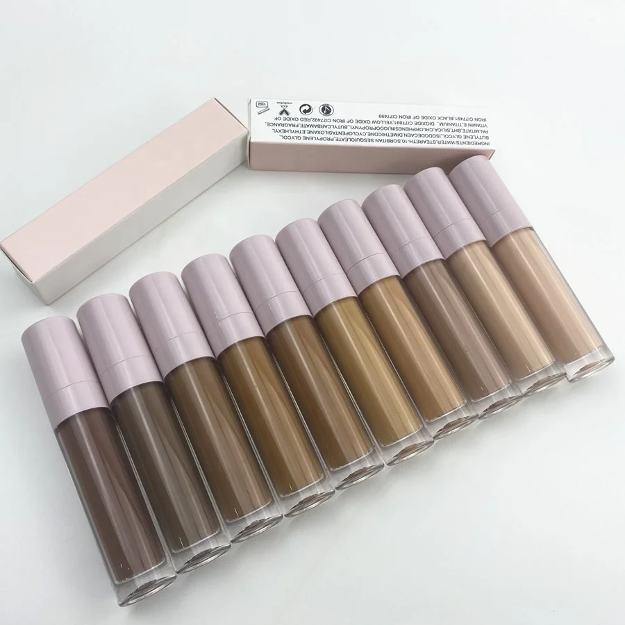 

Custom private label organic make up moisturizer brighten full coverage liquid concealer