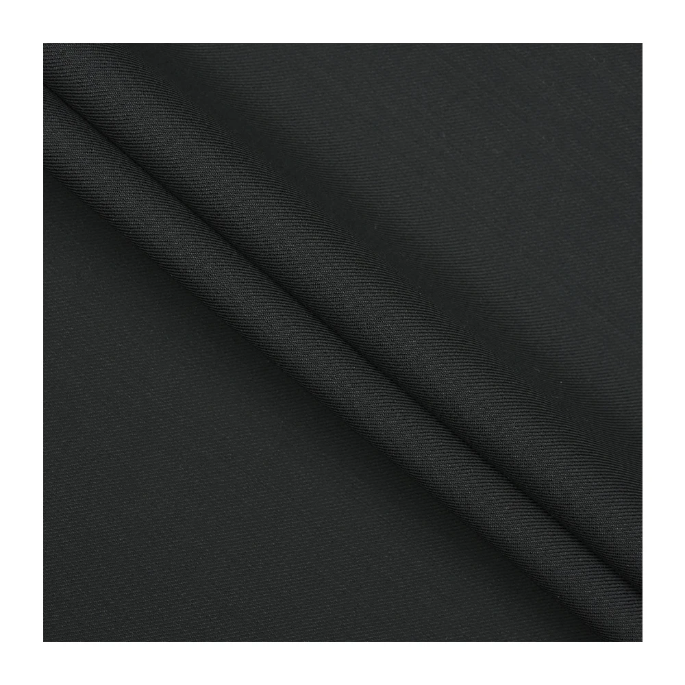 Wholesale Luxury Italian 65%W 35%P Worsted Merino Wool/Polyester Suiting Fabric for Men's Jackets for Boys