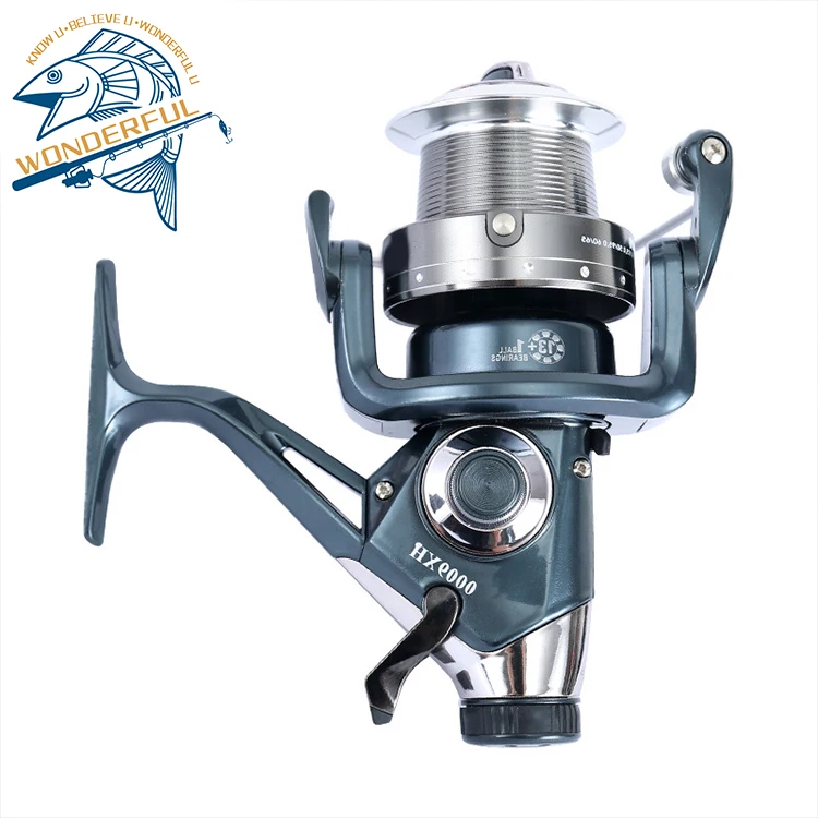 

In Stock Top Quality Full Metal 13+1BB CNC Folding Handle Durable Waterproof Spinning Fishing Reels, 1colors