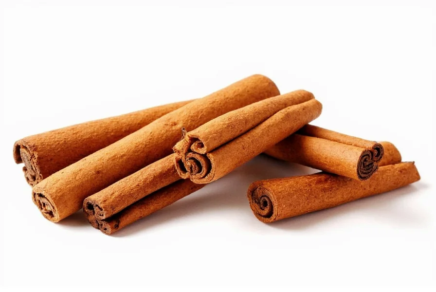 Illustration showing cinnamon incorporated into healthy meals alongside other blood pressure-friendly foods