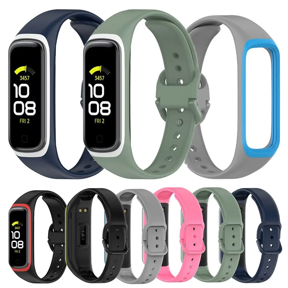 

Silicone Wrist Strap For Samsung Galaxy Fit 2 SM-R220 Bracelet Belt for Samsung Galaxy Fit2 R220 Wristband