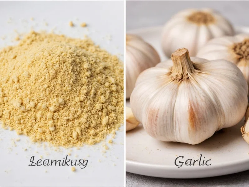 garlic powder vs garlic