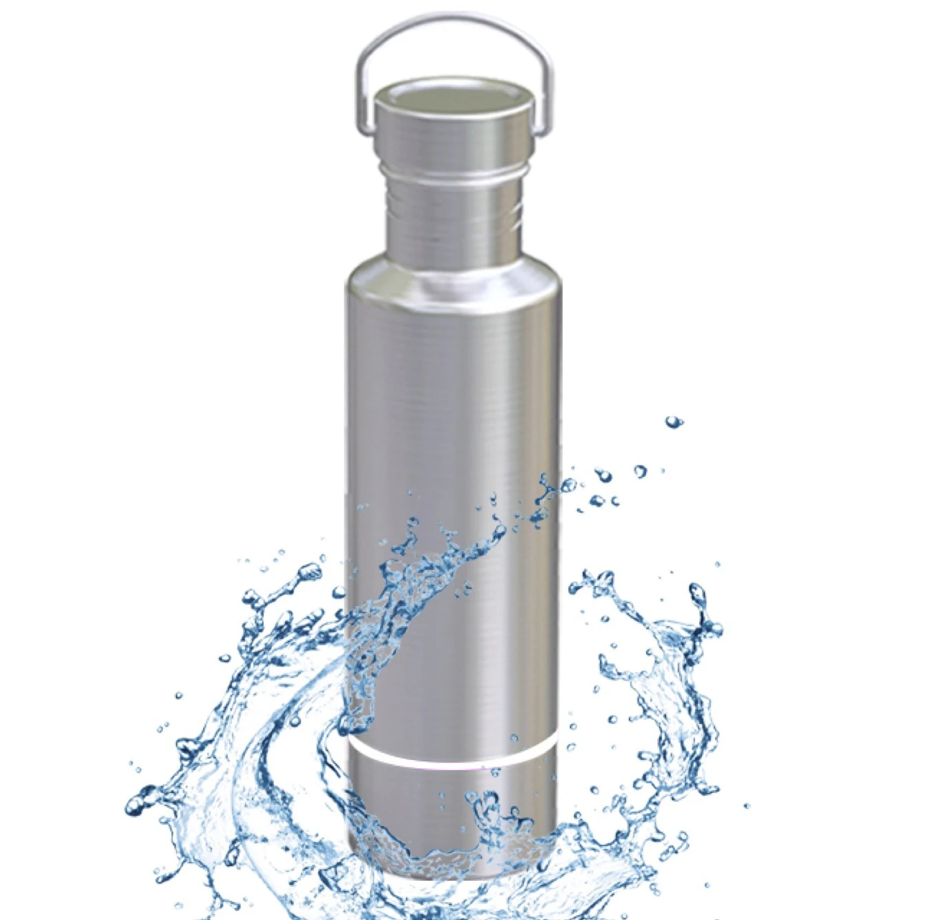 

UV-C sterilization stainless steel sports water bottle outdoor bottle, Customized color acceptable