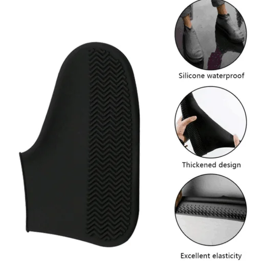 
Waterproof Overshoes Outdoor Reusable M size Shoe Covers Rain Gear 