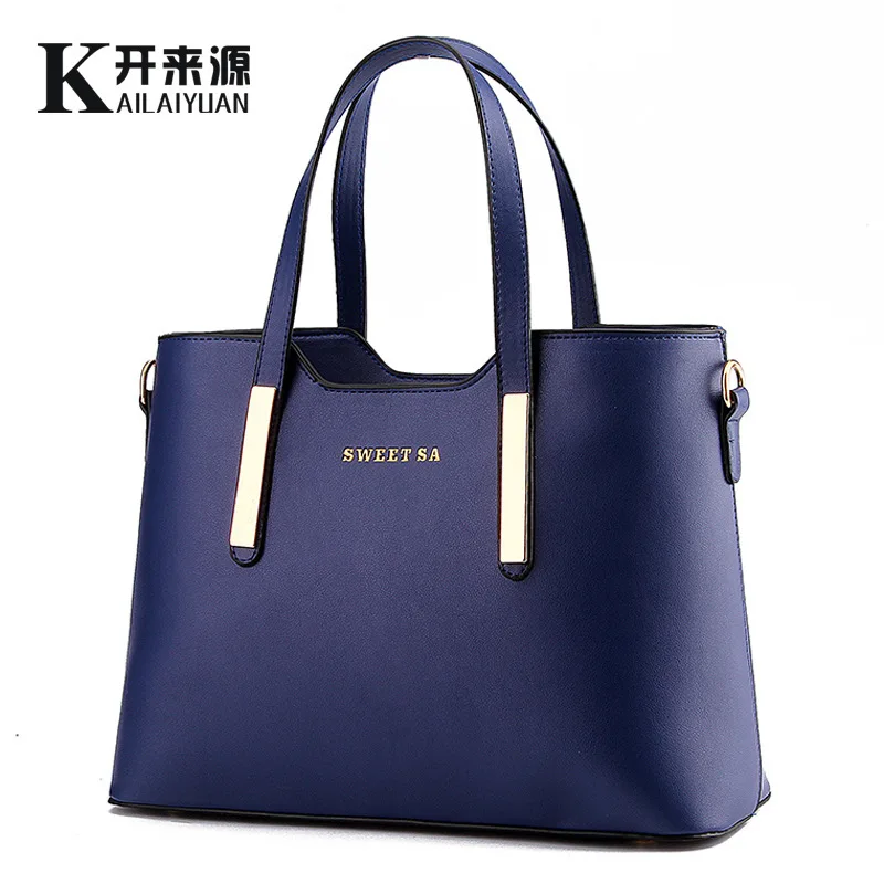 

hot sell 2018 lady leather purses handbags women shopping bag for wholesales