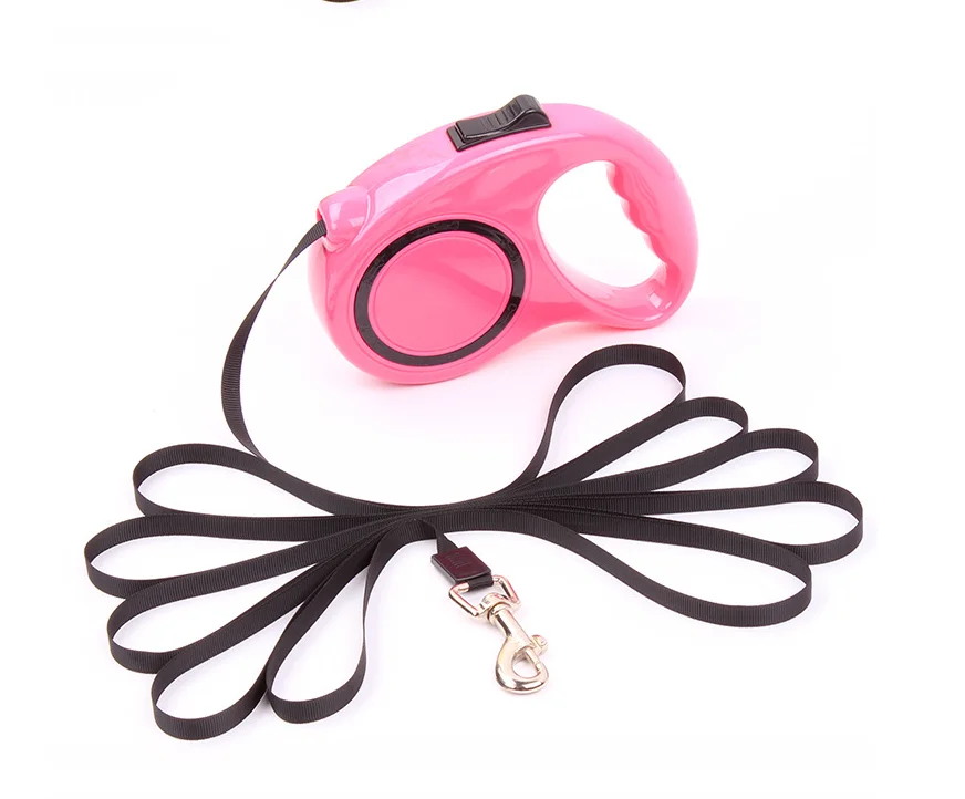 

China Main Product Automatic Retractable Nylon Cat Lead Extending Puppy Walking Running Lead