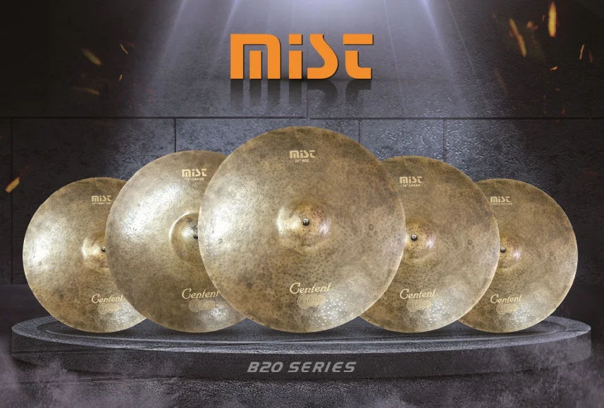 Centent 16" Custom Efx Crash Cymbal B20 Mist Series Ozone Cymbals Buy