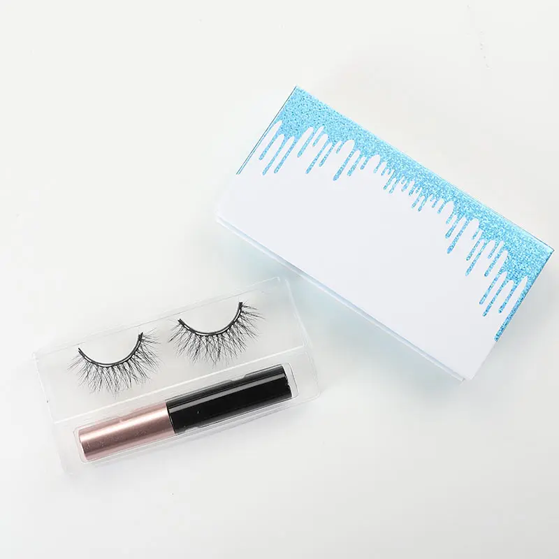 

magnetic eyelashes wholesale private label custom lashbox packaging mink magnetic lashes magnetic eyelashes with eyeliner kit