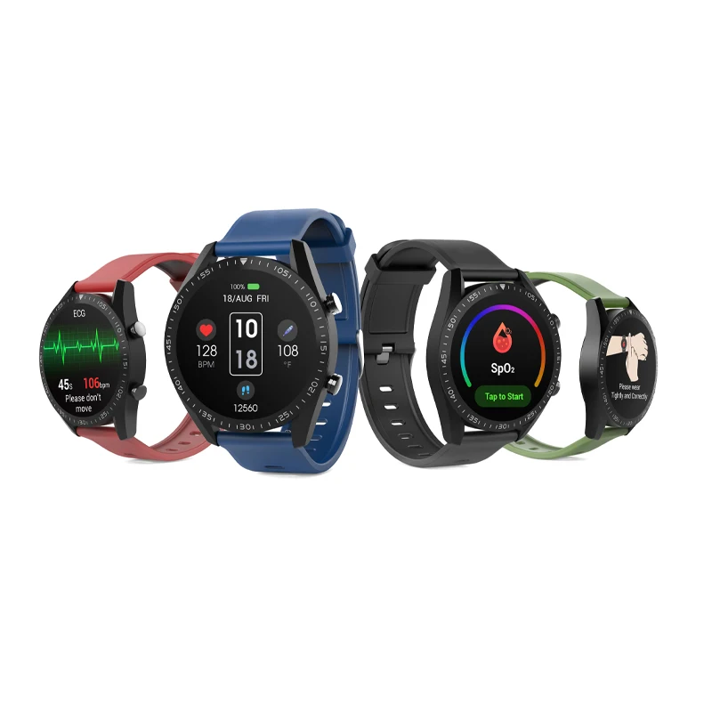

ECG Monitoring Blood Oxygen HRV Tracking Android Smart Watch Sport Bracelet Heart Rate Blood Pressure Monitoring