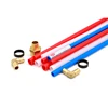 PEX pipe and fittings for plumbing supply