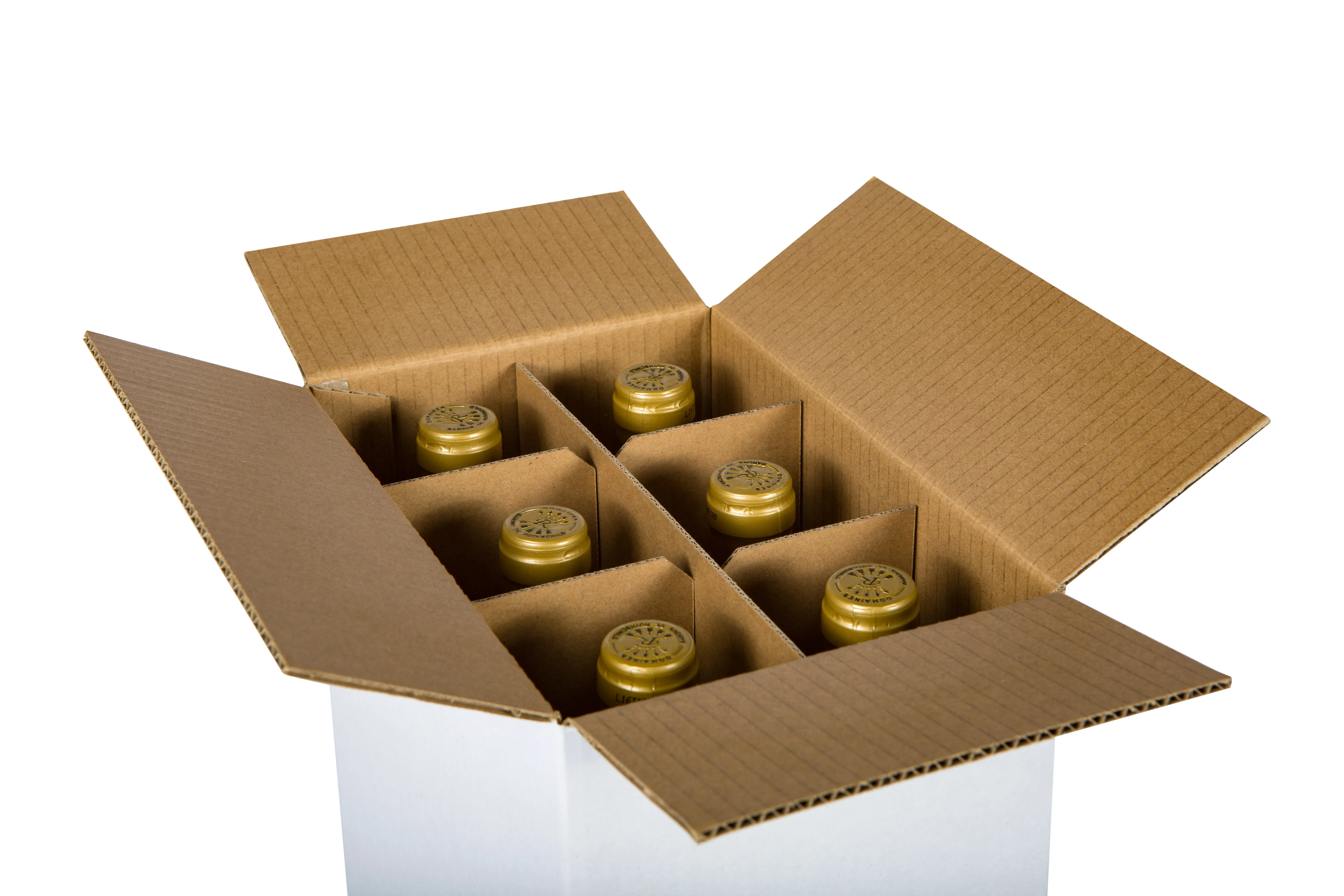 热卖包装盒 5 层瓦楞纸航运纸箱瓦楞纸葡萄酒啤酒包装纸箱